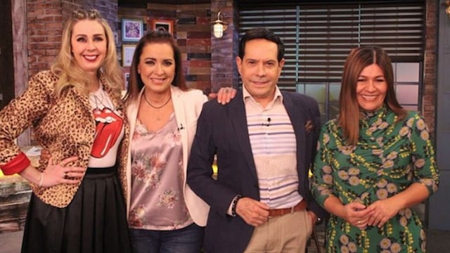 Atala Sarmiento, Aurora Valle, Juan José Origel y Martha Figueroa