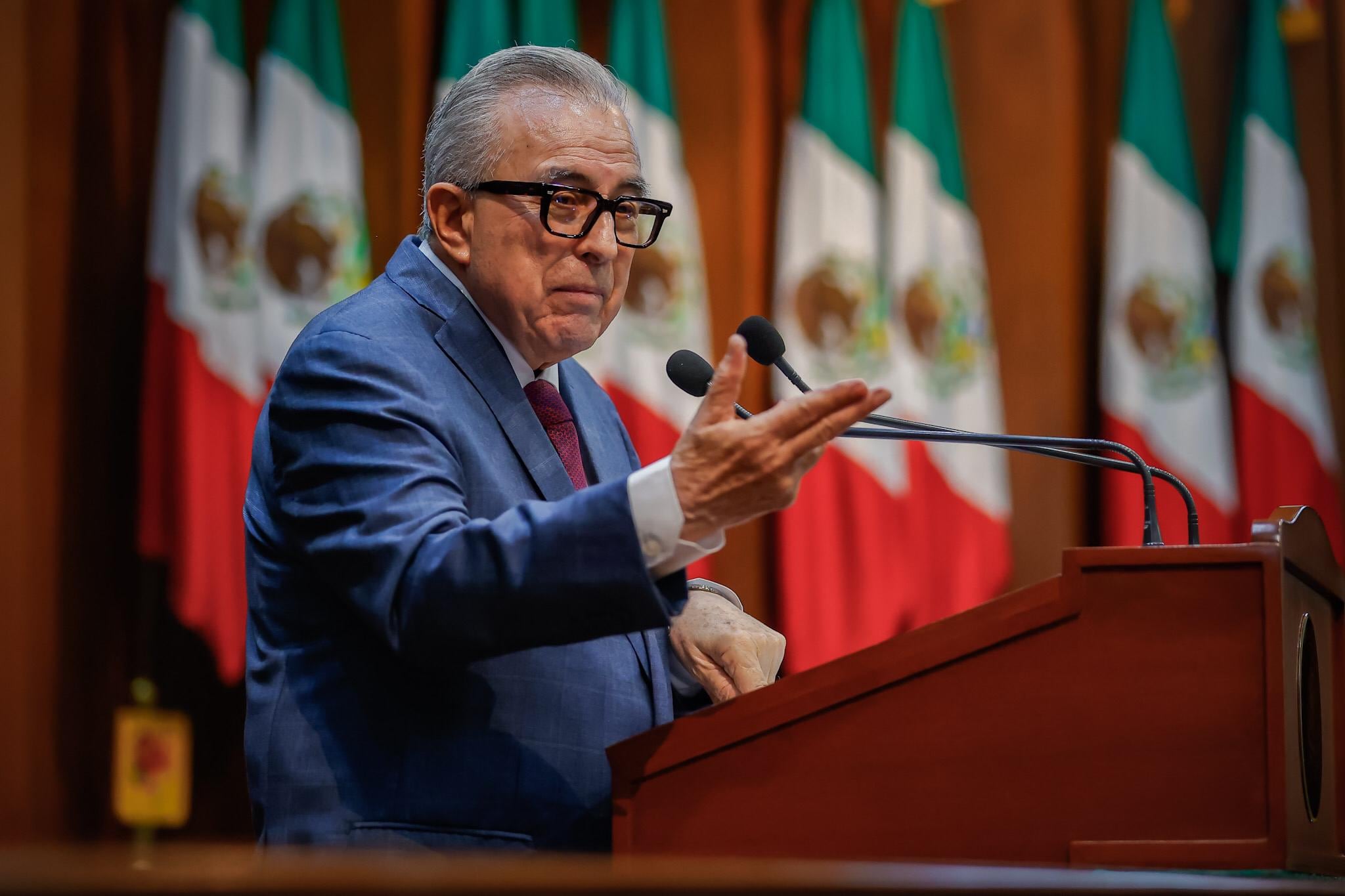 Rubén Rocha, gobernador de Sinaloa