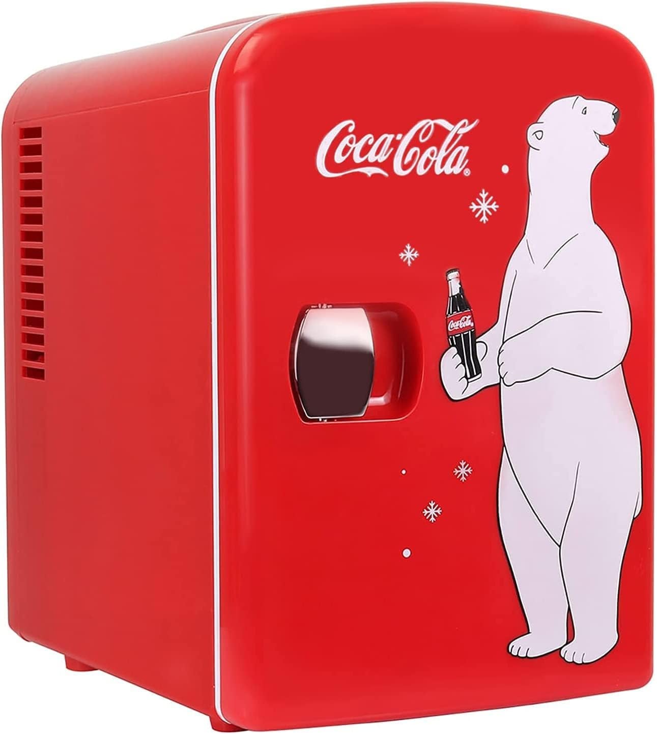 Mini refri de Coca Cola en Amazon de oso