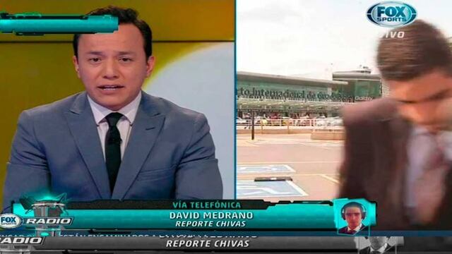 VIDEO: Atropellan a reportero de Fox Sports durante trasmisión en vivo