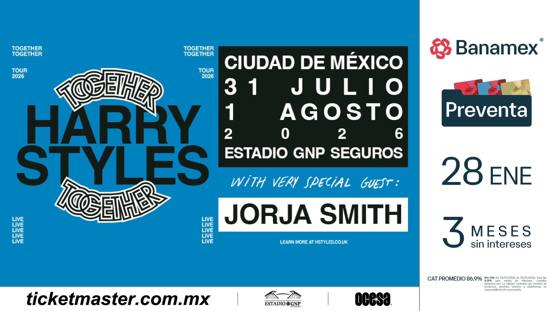 Harry Styles vuelve a México: fechas y boletos para conciertos en Estadio GNP Seguros