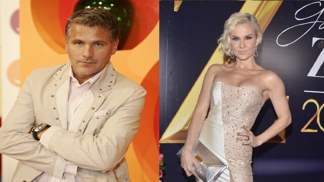 Héctor Soberón y Michelle Vieth