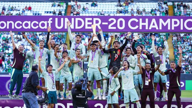 Selección Mexicana Sub-20 es campeón de la Concacaf