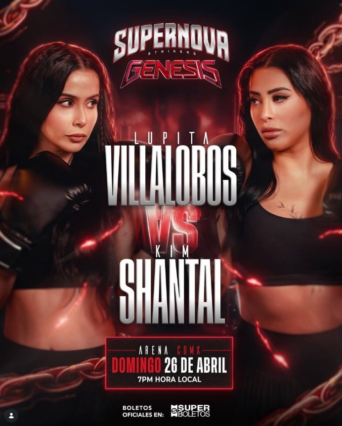Kim Shantal con combate en Supernova: Génesis