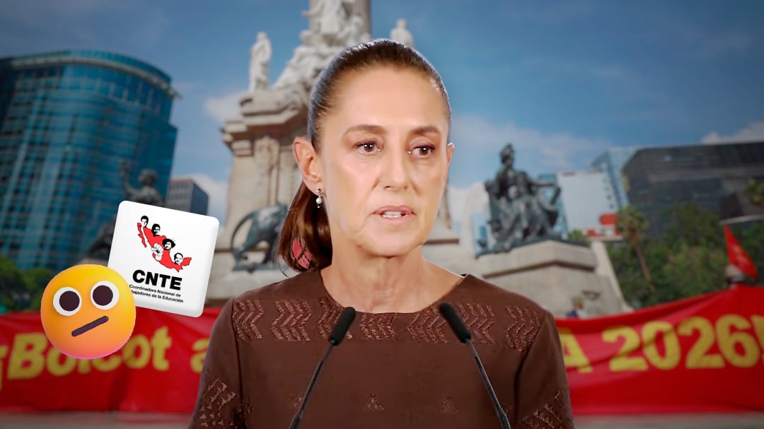 “No va a cambiar nada”: Sheinbaum rechaza reunión con la CNTE