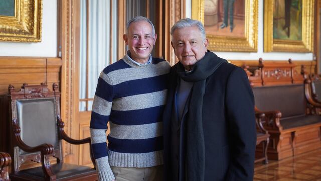 Hugo López-Gatell y AMLO