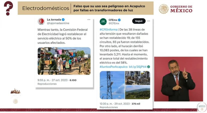 Mentiras de la semana del 8 de noviembre