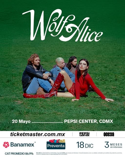 Wolf Alice en el Pepsi Center
