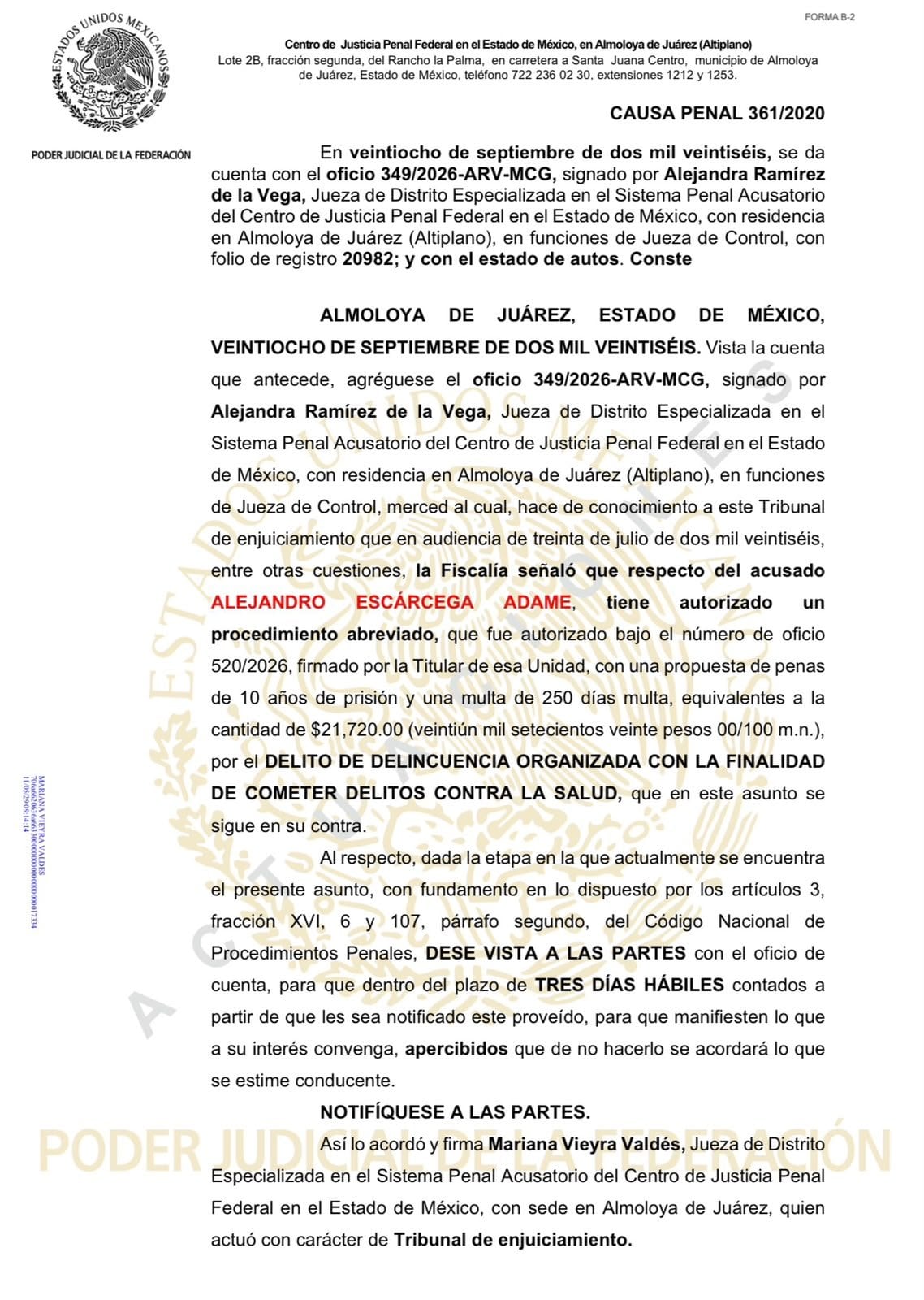 Adrián LeBarón denuncia que FGR pide 10 años para presunto implicado en masacre de su familia