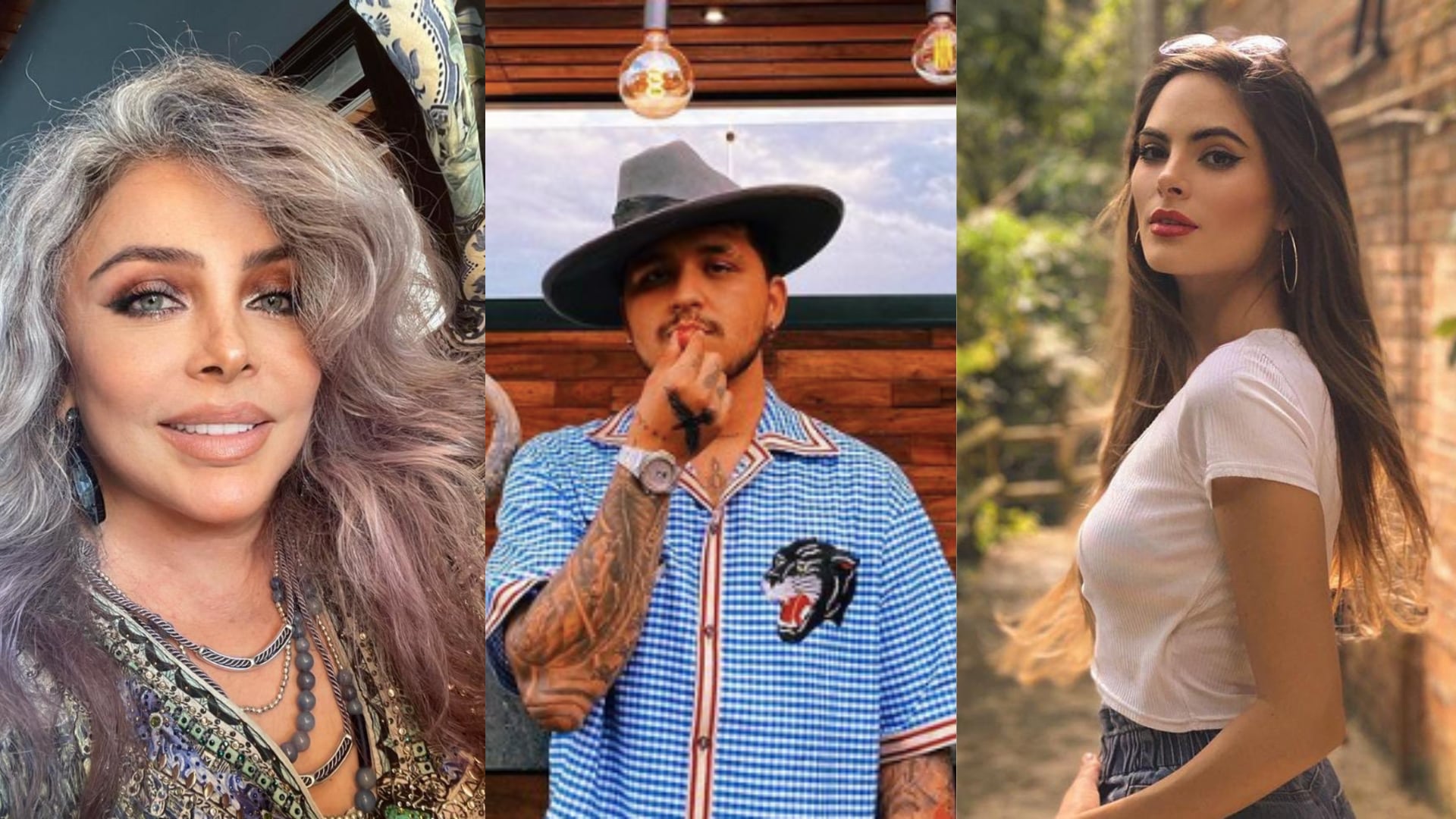 Verónica Castro, Christian Nodal, Sofía Aragón