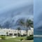VIDEO: ¿Los aliens en acción? Playas de Tampico se cubren con nubes cinturón