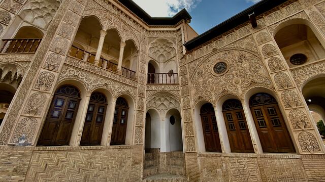 La Casa Tabatabai es una histórica casa-museo en Kashan, Iran