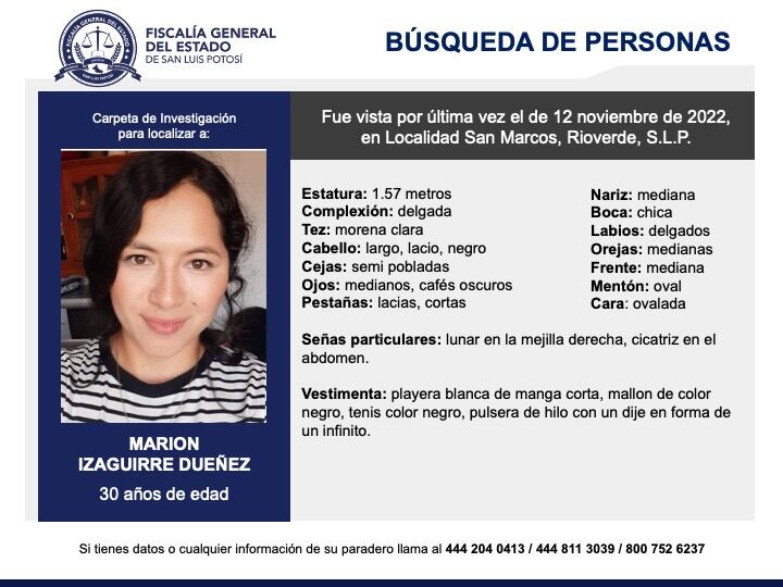 Marion Izaguirre Dueñez,