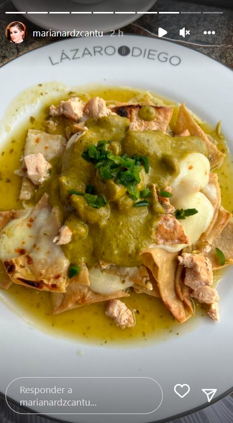 Historias de Mariana Rodríguez del domingo 7 de agosto/captura de pantalla