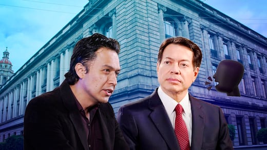 Mario Delgado dialogó con Marx Arriaga antes de su salida de la SEP