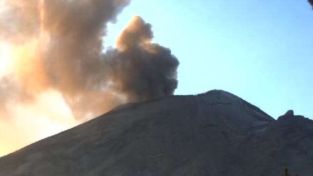 Volcán Popocatépetl el 19 de noviembre