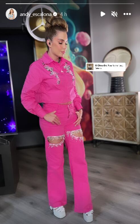 Andrea Escalona luce como Selena