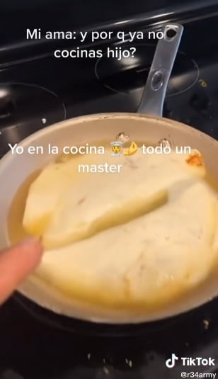 Confunde el 'Fabuloso' con el aceite de cocina