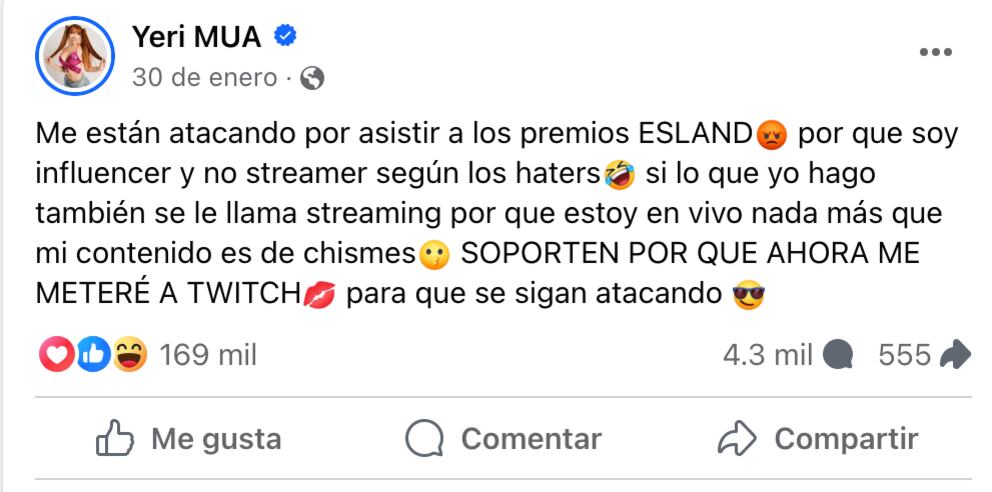 Yeri Mua ya había ido a los Esland 2023