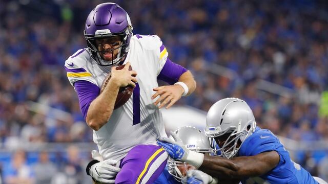 Keenum tuvo una gran actuación ante los Leones