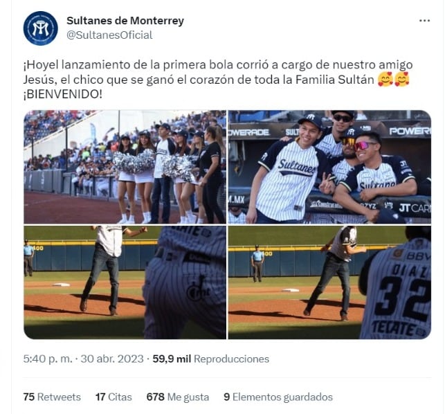 Sultanes de Monterrey.