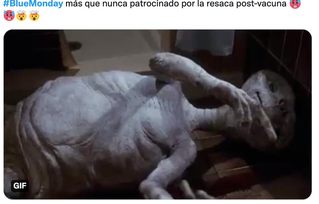 Memes sobre el 'Blue Monday'
