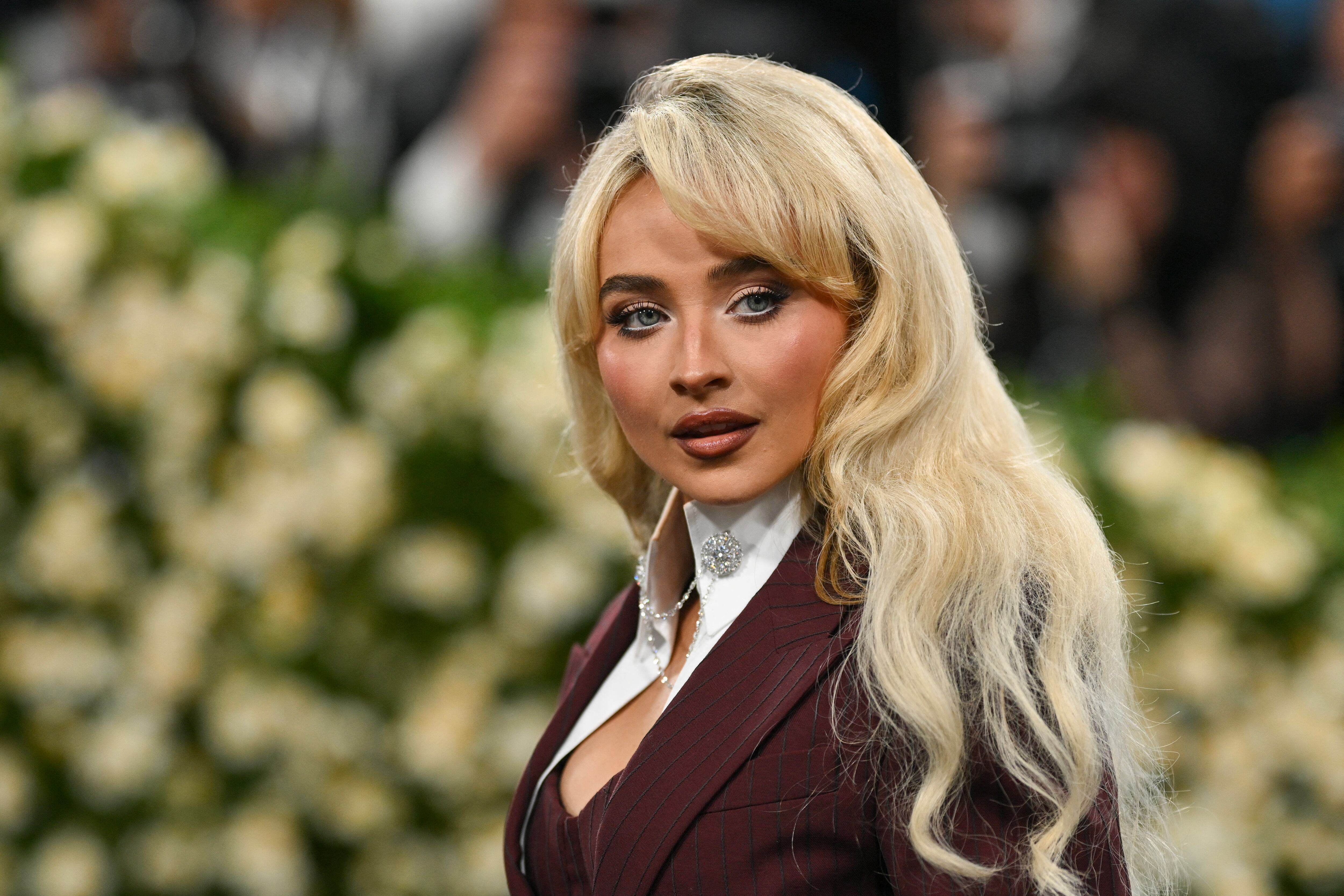 Sabrina Carpenter en la Met Gala 2025