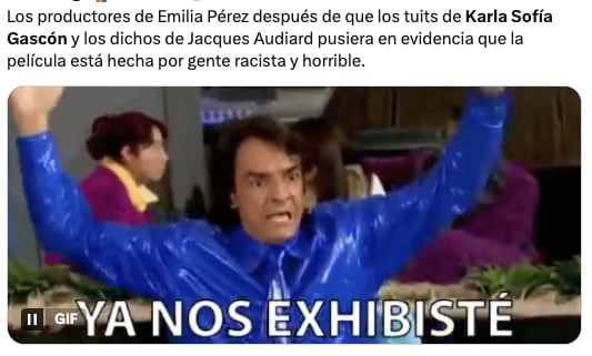 Karla Sofía Gascón cierra su cuenta de X y los memes festejan