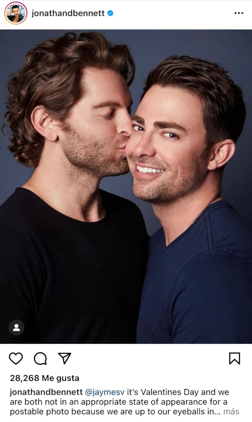 Jonathan Bennett, Jaymes Vaughan