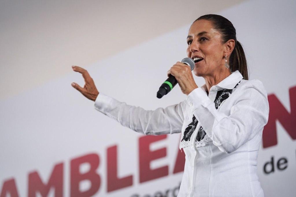 Claudia Sheinbaum defiende el proceso de Morena