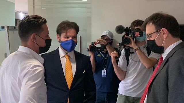 Florian Thauvin y Mauricio Doehner