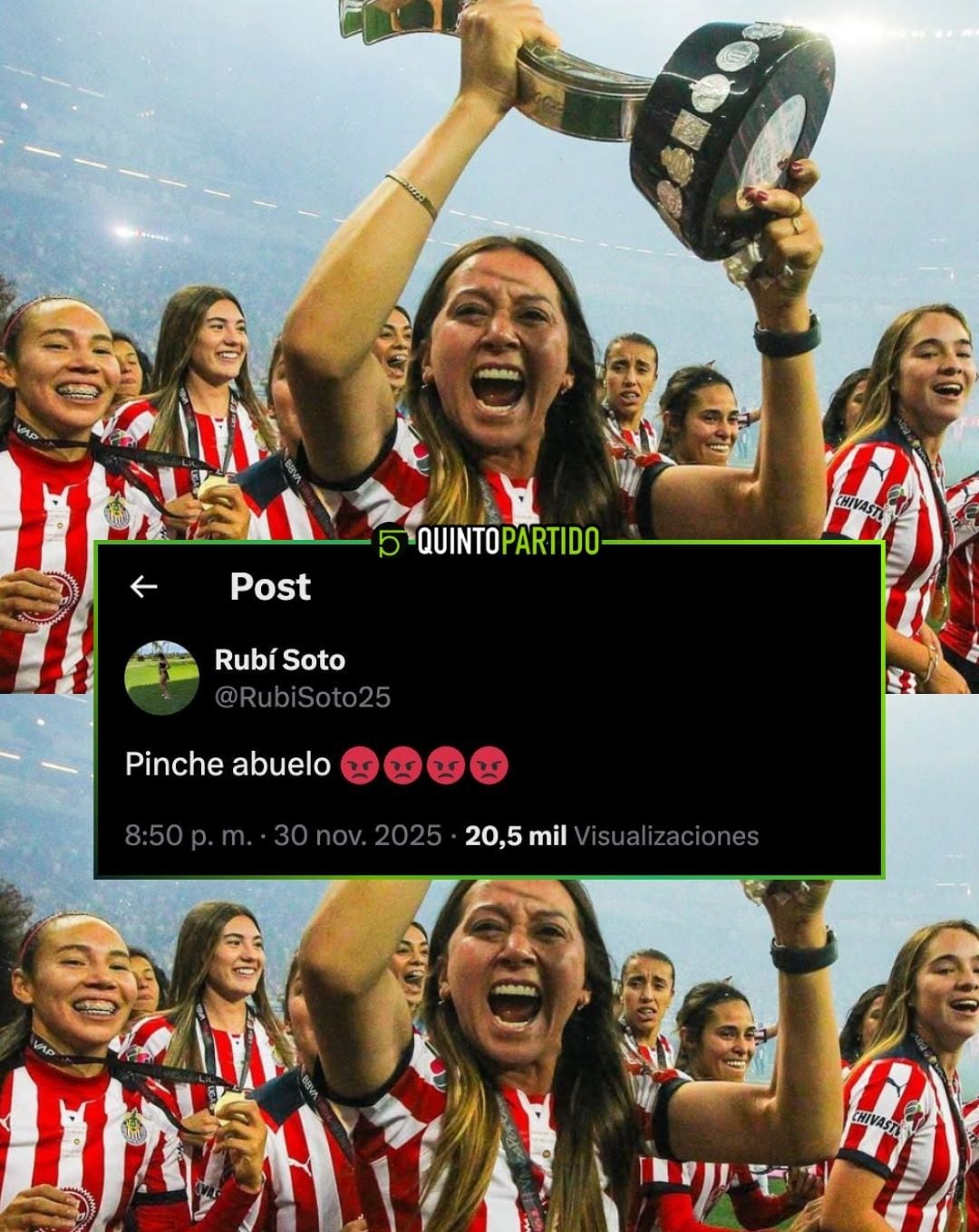 Rubí Soto reventó a Chicharito.