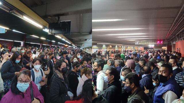 La línea 3 del Metro de la CDMX reporta retrasos hasta de 20 minutos que marcan el viernes 9 de septiembre