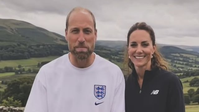 Video con IA muestra al príncipe Guillermo y Kate Middleton apoyando a Inglaterra antes del duelo ante Argentina