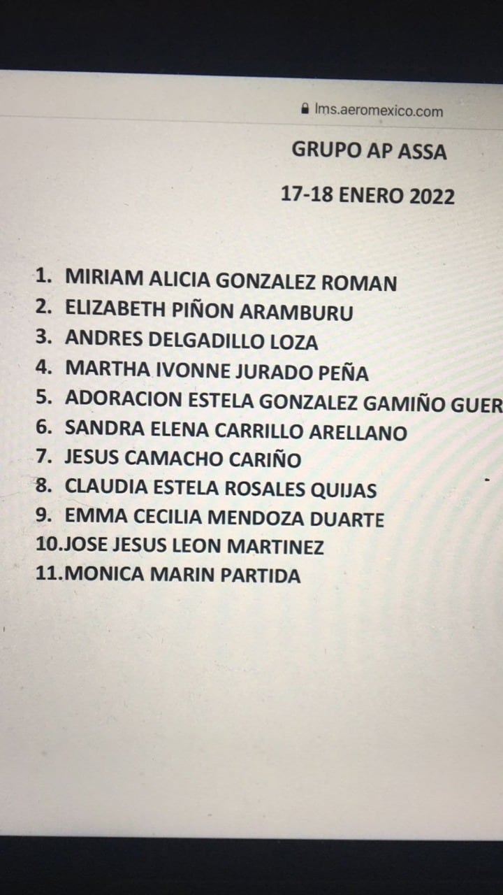 Representantes de ASSA