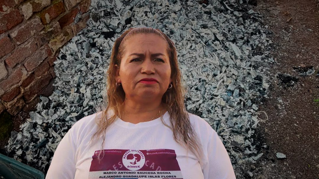 Ceci Flores denuncia omisión de autoridades tras hallar restos óseos calcinados en Jalisco