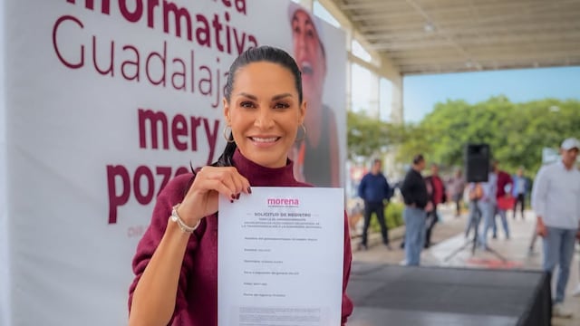 Mery Pozos se registra en Morena para contender por la coordinación en Guadalajara