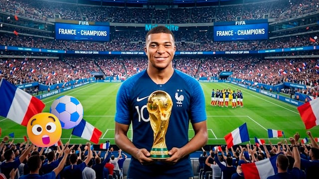 Francia favorita para ganar el Mundial 2026.