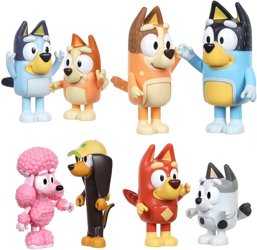 Set Bluey mini figuras ‘Family & Friends’