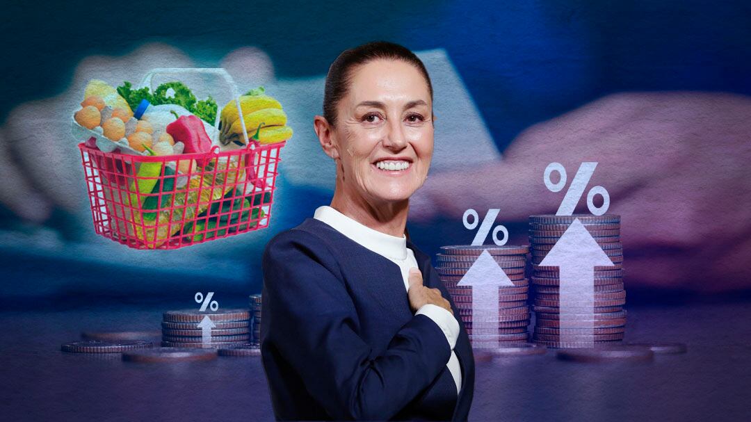 Claudia Sheinbaum promete aumento del salario mínimo a 2.5 canastas básicas al final de su sexenio