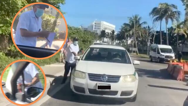 Conductor de Uber es agredido por taxistas de Cancún