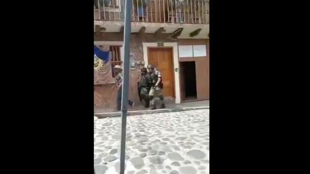 Guardia nacional agentes borrachos