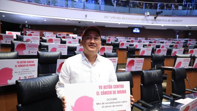 Antonino Morales celebra programa contra el cáncer de mama impulsado por Claudia Sheinbaum.
