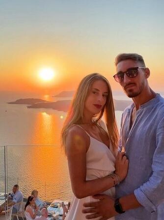 La última selfie de una pareja, antes de que uno de los dos cayera por una barranca
