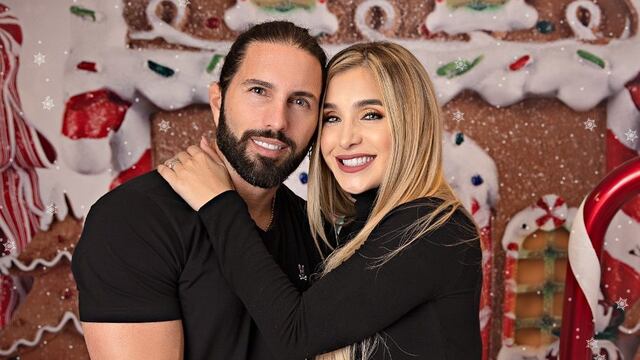 Poncho de Nigris y su esposa, Marcela Mistral