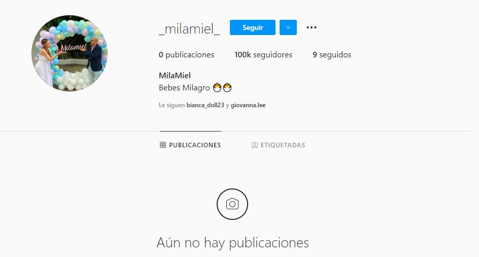 Cuenta de Instagram de gemelo de Pao Poulain y Fichis.