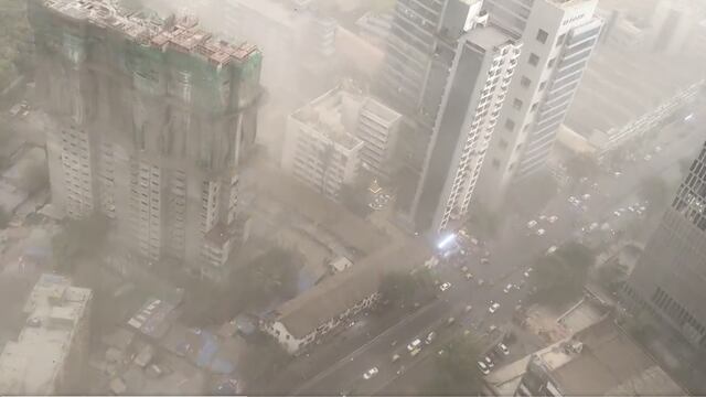 Tormenta de arena en Bombay