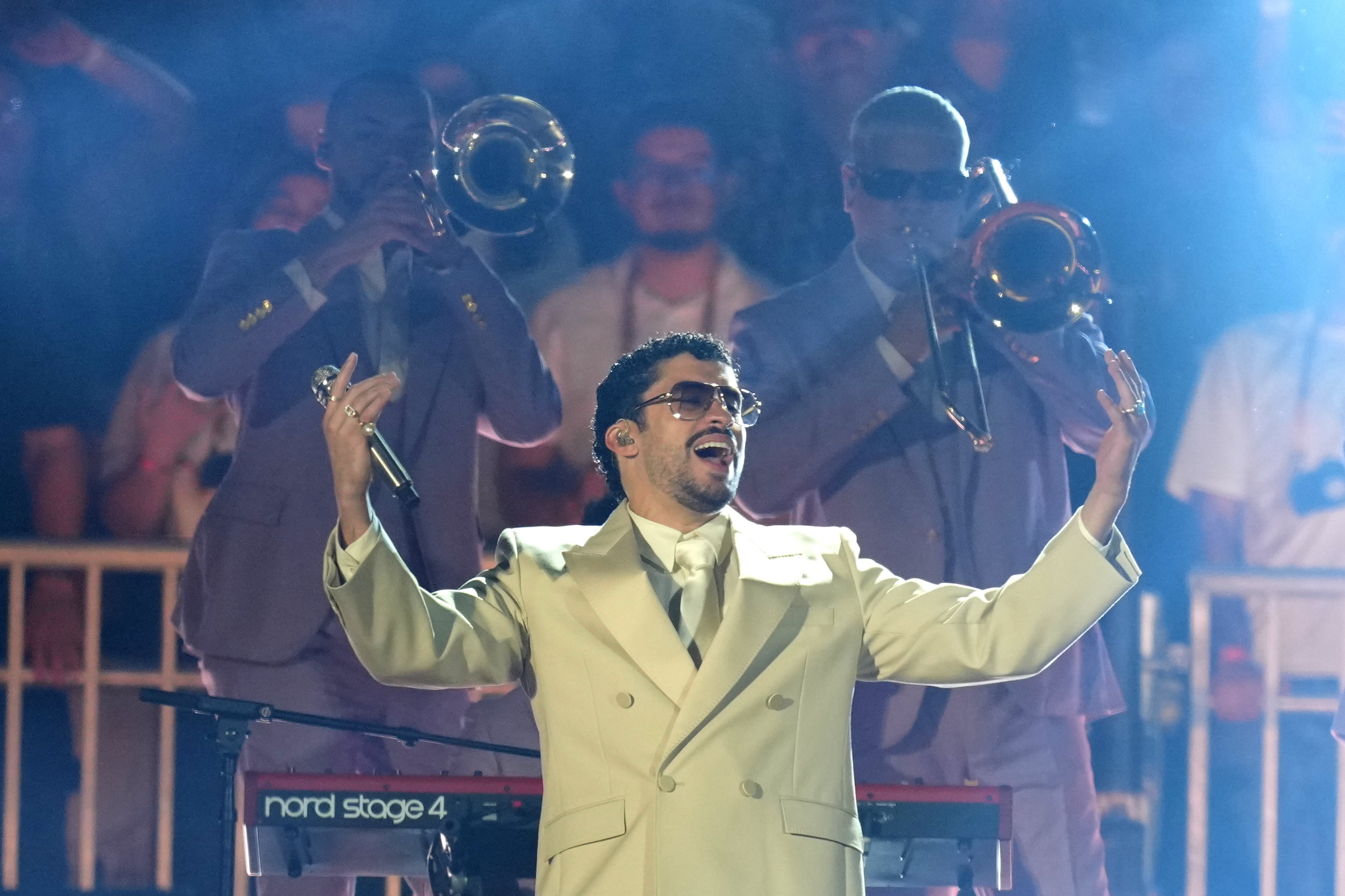 Bad Bunny, cantante.