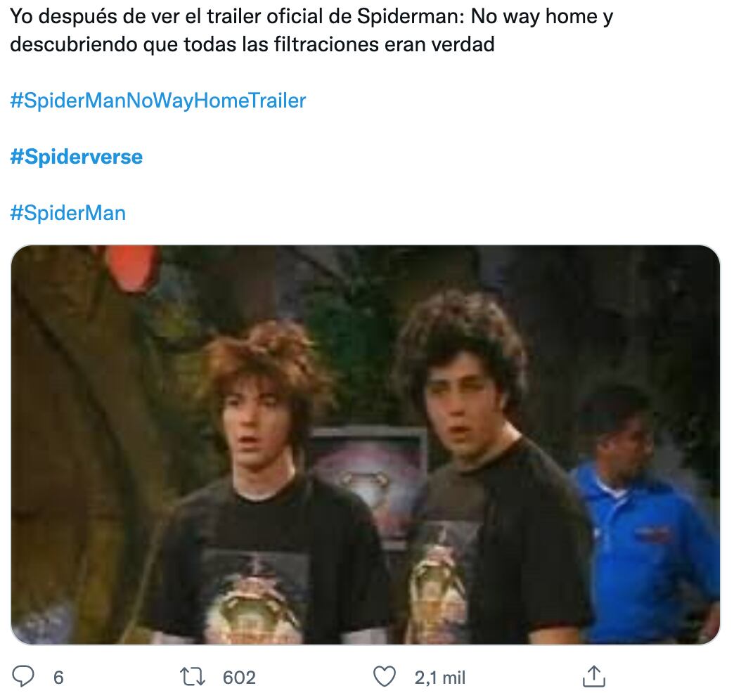 Reacciones al tráiler de 'Spider-Man: No Way Home'