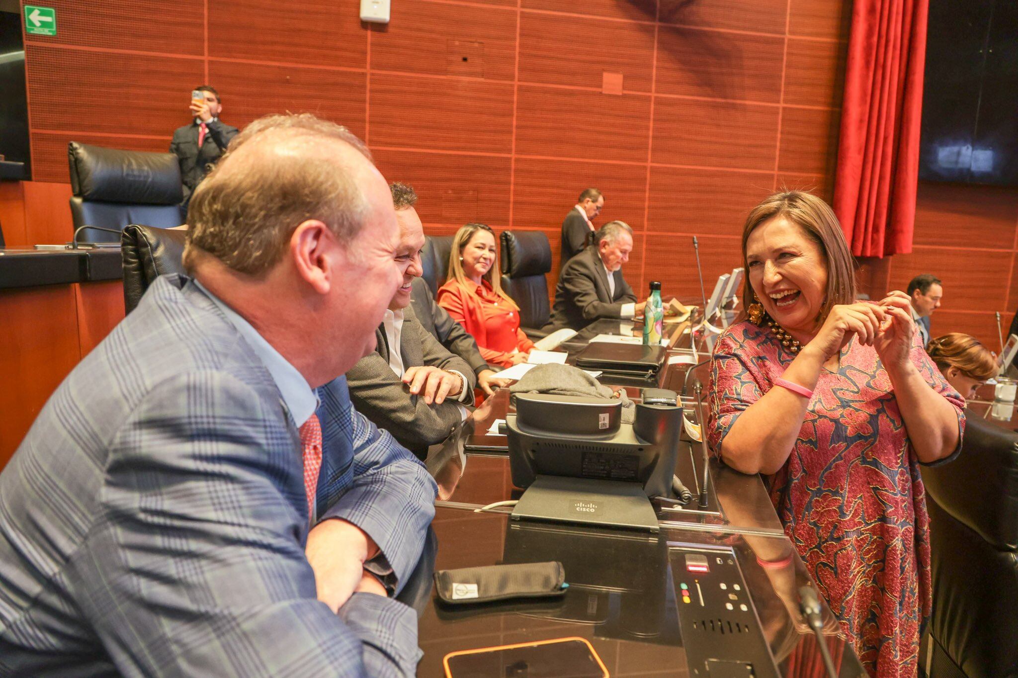 Xóchitl Gálvez se separó del Senado